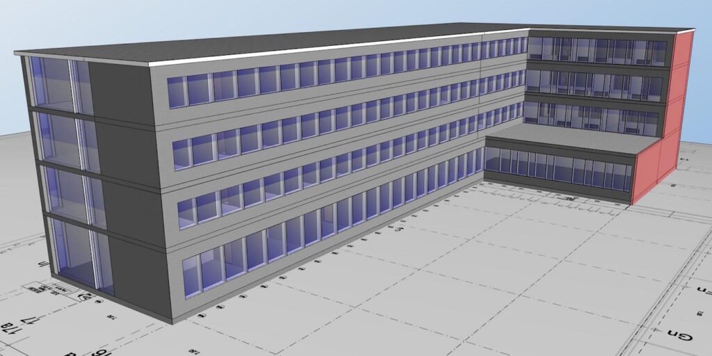 Universitätsgebäude Heizlastberechnung und hydraulischer Abgleich